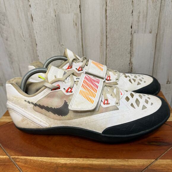 Nike Zoom Rotational 6 Track & Field Shoes White Women’s Size 9.5 - Picture 5 of 6